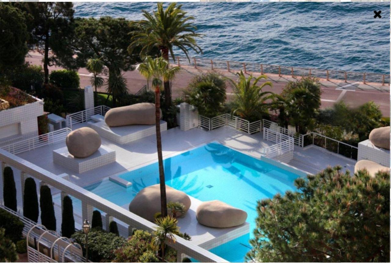 Monaco, Elegant, Quiet, Recently Renovated Apartment With Terrace, Pool, Garden View Monte Carlo Exterior foto